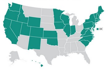 Более половины штатов США легализовали однополые браки