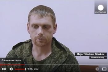 Euronews взял интервью у арестованного в Украине российского майора (ВИДЕО)