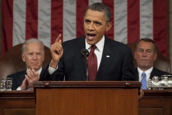 Барак Обама призвал Конгресс реформировать налоговую систему в духе противников Уолл-Стрита