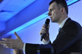 Кандидат в президенты Прохоров намерен создать собственную партию