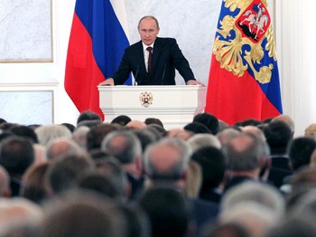 Путин хочет укреплять армию и «традиционную духовность»